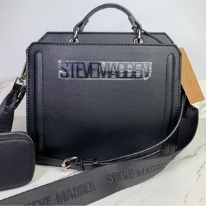 Steve Madden Bevelyn Bag Black NWT
